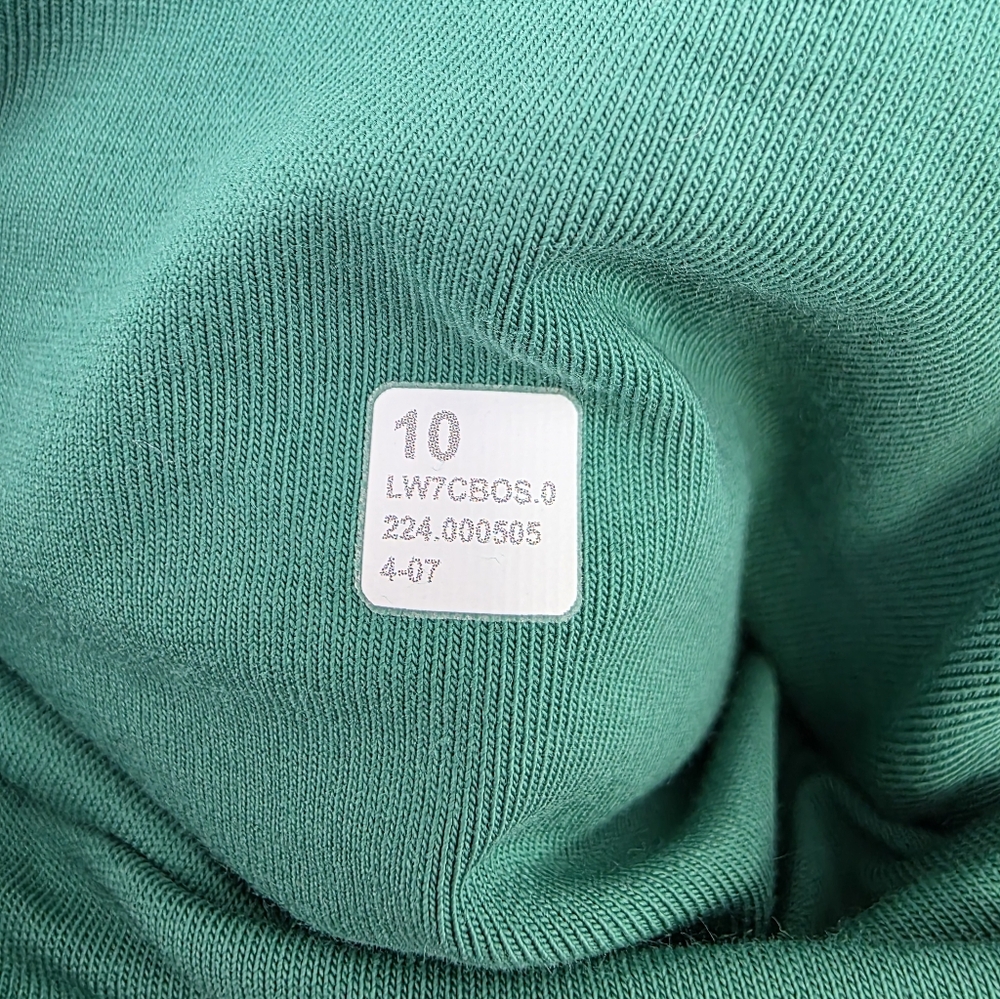 Lululemon Scuba High-Rise Short 5" Women's Size 10 Cascadia Green - Picture 9 of 10